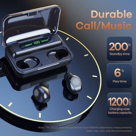 تصویر هندزفری بی سیم ریمکس مدل TWS-43 Remax TWS-43 Wireless Earbuds