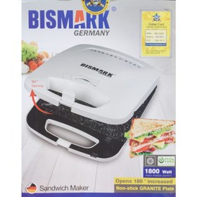 تصویر ساندویچ ساز بیسمارک مدل BM2604 bismark BM2604 sandwich maker