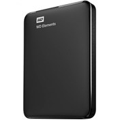 تصویر حافظه اچ دی دی اکسترنال وسترن دیجیتال مدل Elements ظرفیت 1 ترابایت Western Digital Elements 1TB External HDD