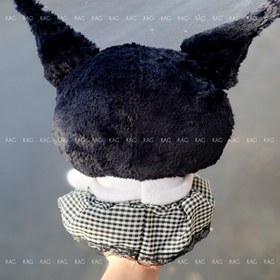 تصویر عروسک پولیشی کرومی مشکی سایز بزرگ 