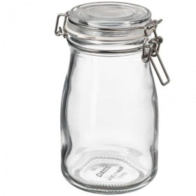 تصویر بانکه شیشه ای ایکیا مدل KORKEN حجم ۰.۴ لیتر 