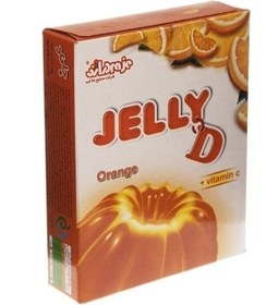 تصویر پودر ژله پرتقال جلید 