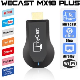 تصویر دانگل HDMI ANYCAST MX18 PLUS 