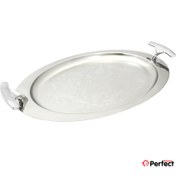 تصویر سینی استیل بیضی ریور 