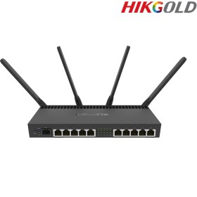 تصویر روتر شبکه میکروتیک مدل RB4011iGS+5HacQ2HnD-IN RB4011iGS+5HacQ2HnD-IN Gigabit Ethernet Router