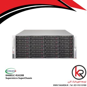 تصویر کیس سرور سوپرمیکرو SUPERMICRO CSE-846BE1C-R1K28B 