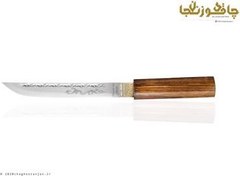 تصویر شمشیر ورزشی مدل تانتو تیغه مخفی با جلد و دسته چوبی 