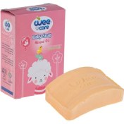 تصویر صابون بچه وی کر حاوی عصاره جوانه گندم و روغن بادام 100گرمی 