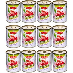 تصویر کمپوت گیلاس شاهسوند بسته 12 عددی 370 گرم Shahsund cherry compote pack of 12 pieces 370 gr