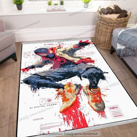 تصویر فرشینه چاپی مدل اسپایدر من پینترسی FM-1479 