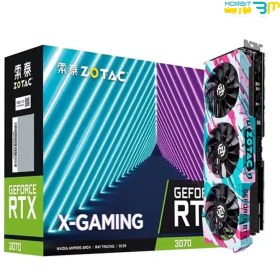 تصویر کارت گرافیک درحد نو ZOTAC RTX 3070 X-GAMING OC 8GB 