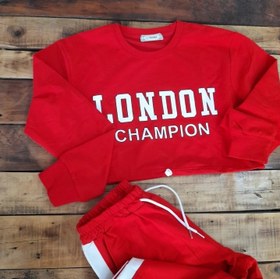 تصویر ست زنانه کراپ و شلوار 