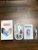 تصویر موس بی سیم شیشه ای برند mouse Transparent Mouse