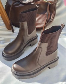 تصویر چلسی بوت زنانه سایز ۳۷ قهوه ای 