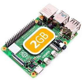 تصویر رزبری پای 4B رم 2 گیگابایت - برد رسپبری پای 4B رم 2GB Raspberry Pi 4B 2G