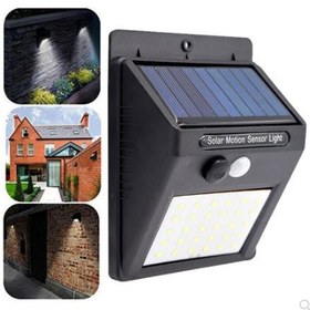 تصویر چراغ خورشیدی دیواری 