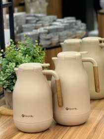 تصویر فلاسک فینیک دسته چوبی 