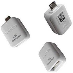 تصویر تبدیل اتصال فلش به درگاه میکرو / OTG USB to Micro 