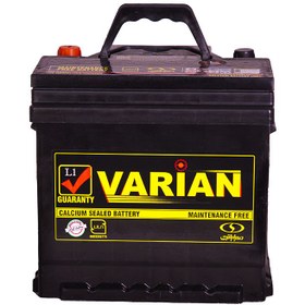 تصویر باطری ۵۰ آمپر صبا ال ۱ واریان ا Varian 55 AH L1 Varian 55 AH L1