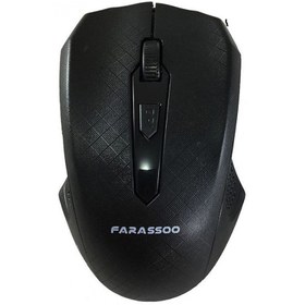 تصویر ماوس بی سیم فراسو مدل FOM-1480RF BLACK ا Farassoo FOM-1480RF BLACK Wireless Mouse Farassoo FOM-1480RF BLACK Wireless Mouse
