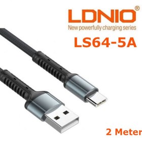 تصویر کابل Ldnio LS64 2.4A 2m Type-C Ldnio LS64 2.4A 2m USB To