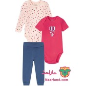 تصویر ست نوزادی لوپیلو مدل بالن و قلب سایز ۶ تا ۱۲ ماه 