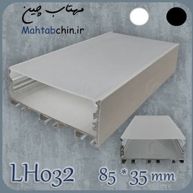 تصویر چراغ خطی پروفیل لاینر کد ۳۲ روکار 