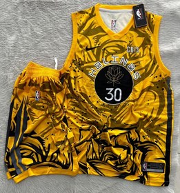 تصویر ست بسکتبالی گلدن استیت Lakers jersy set