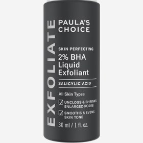 تصویر تونر لایه بردار سالیسیلیک اسید پائولازچویس Paulas Choice Skin Perfecting 2% Bha Liquid Exfoliant