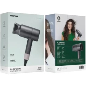 تصویر سشوار بلو ویو 850 وات گرین Green Blow Wave Hair Dryer 