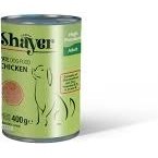 تصویر کنسرو سگ شایر 400 گرمی طعم مرغ و گوشت قرمز Shayer Dog Food 400g