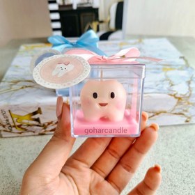 تصویر گیفت شمع دندونی 