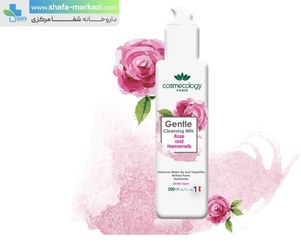 تصویر شیرپاک کن ملایم صورت کاسمکولوژی حجم 200 میلی لیتر Cosmecology gentle cleansing milk 200ml