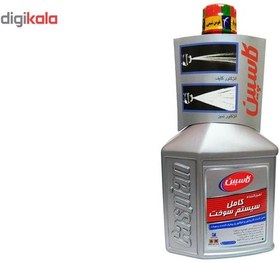 تصویر مکمل سوخت کاسپین حجم ۴۰۰ میلی لیتر تمیز کننده انژکتور و کاربراتور 