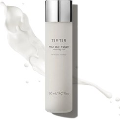 تصویر تونر میلک (شیری) آبرسان و مرطوب کننده تیر تیر TIRTIR TIRTIR milk skin toner moisturizing and soothing