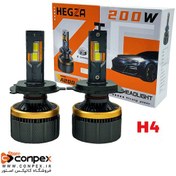 تصویر هدلایت خودرو زیمر مدل A200 با شدت نور ۲۰۰۰۰ لومن 