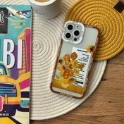 تصویر طرحدار ( گل آفتاب گردون ونگوک ) ( گل آفتاب گردون - رنگ شفاف ) 