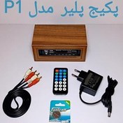 تصویر پکیج پلیر ایران صدا (مدلP1) فلشخور بلوتوثی کردن 