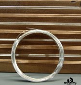 تصویر سیم سنتور سفید تابیده نشده یک دست کامل 