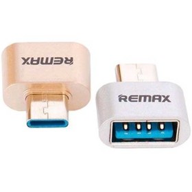 تصویر تبدیل OTG ریمکس USB To Type-C REMAX OTG USB To Type-C Converter