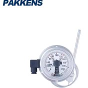 تصویر ترموستات دو کنتاکت صفحه 10 استیل دنباله 5 متر 