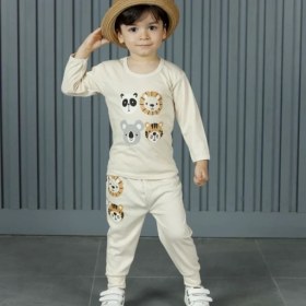 تصویر لباس راحتی خونگی طرح حیوانات 