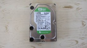 تصویر هارد گیرین وسترن یک ترابایت | Hard drive SATA 1TB Western Digital (WD) 