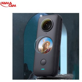 تصویر محافظ صفحه (گلس) دوربین Insta360 ONE X2 Explosion proof Tempered Glass Film for Insta360 One X2