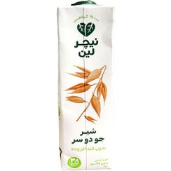 تصویر شیر جودوسر بدون قند نیچرلین 1 لیتر 