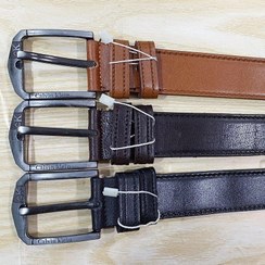 تصویر کمربند چرم طبیعی تک لایه اصل - 1 