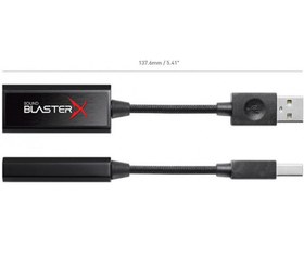 تصویر کارت صدا پرتابل کریتیو مدل G1 CREATIVE SOUND BLASTER G1