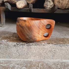 تصویر لیوان چوبی کوکسا کد ۴۱۱ 