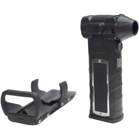 تصویر فن دستی مدل چراغدار کد VIOLENT - سبز تیره 