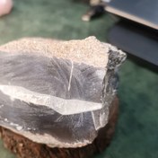 تصویر سنگ راف کوارتز دودی کد542 